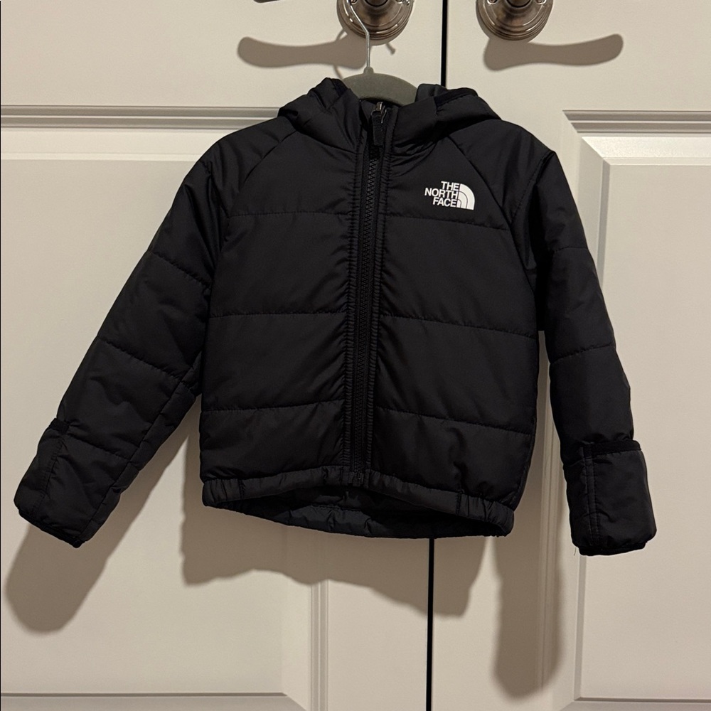 The North Face Kids Black Hooded Jacket